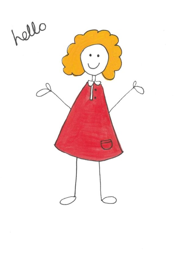 Hello card created by Chintzy Bunting