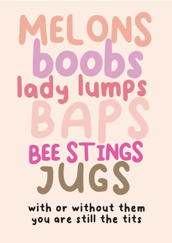 Breast Cancer Survivor Card created by Ooh I Like That Design