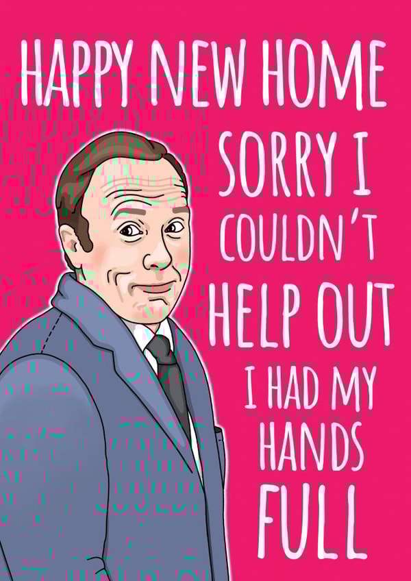 Happy New Home, Can't Help Out, Hands are Full!  created by Bubble&Cheek