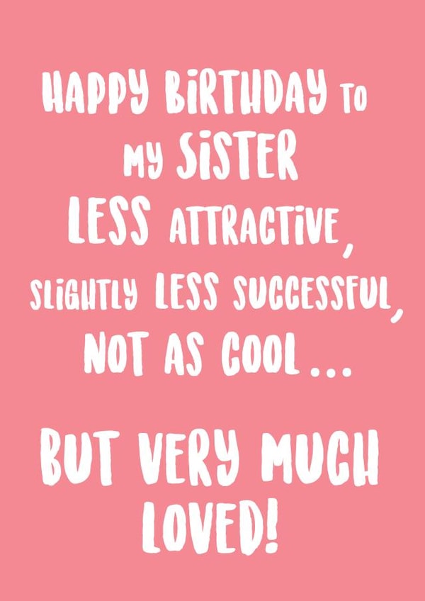 Sister Birthday Card created by @Laura Lonsdale Designs