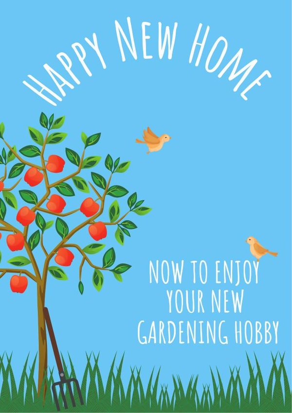 Happy New Home Gardening Card created by Amie Rose
