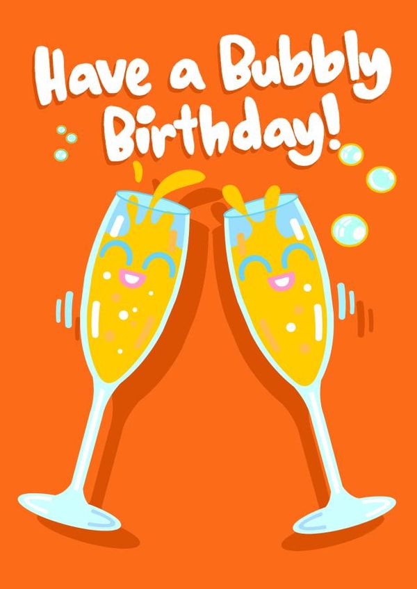 Have a Bubbly Birthday! created by Studio Beastly.