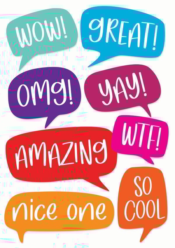 Congratulations Speech Bubble Card created by Kyleigh Orlebar