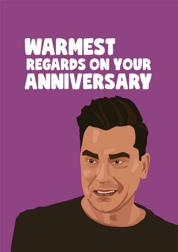 Warmest Regards Anniversary Card created by Sassy Sarah