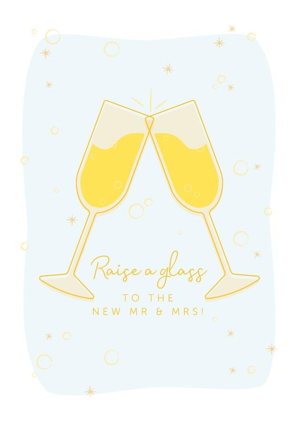 Champagne Wedding card created by Designed By Lizzi