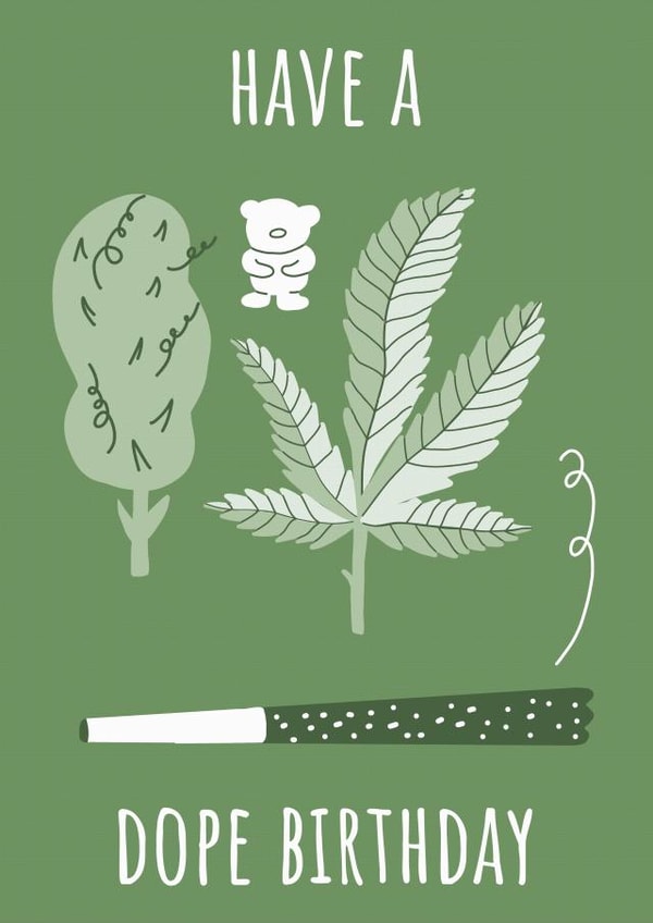 Marijuana Birthday created by Alicia Ard