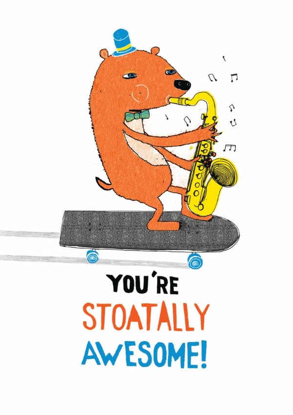 Stoatally awesome! created by Pencilface