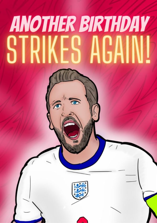 Harry Kane Birthday Card created by Rystar Designs