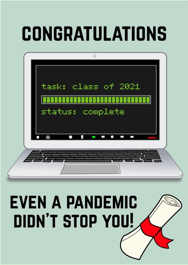 Graduation Class of 2021 created by Doodle Dot Design Co