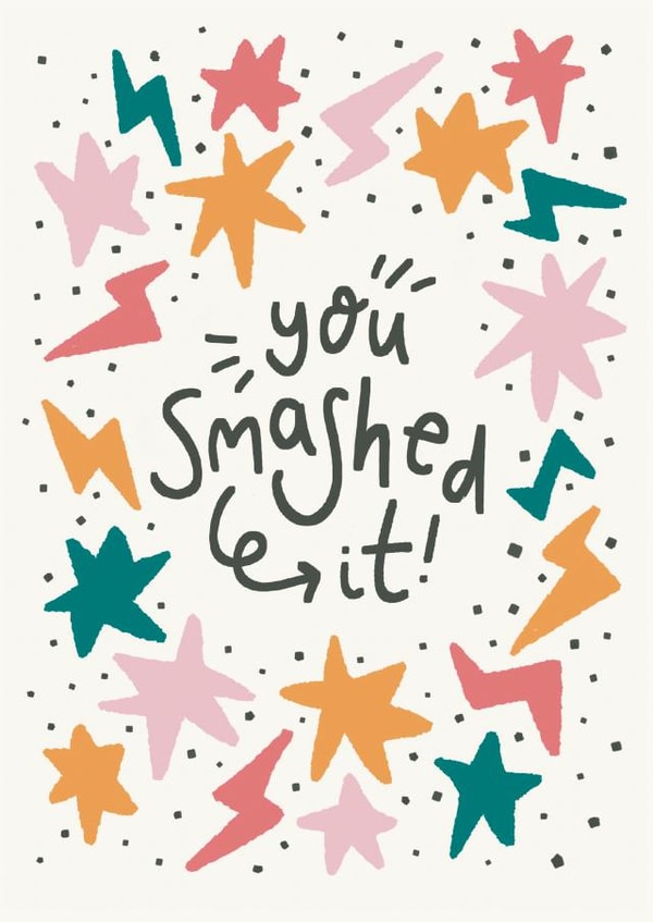 You Smashed It - Congratulations Card created by Nicola Scott