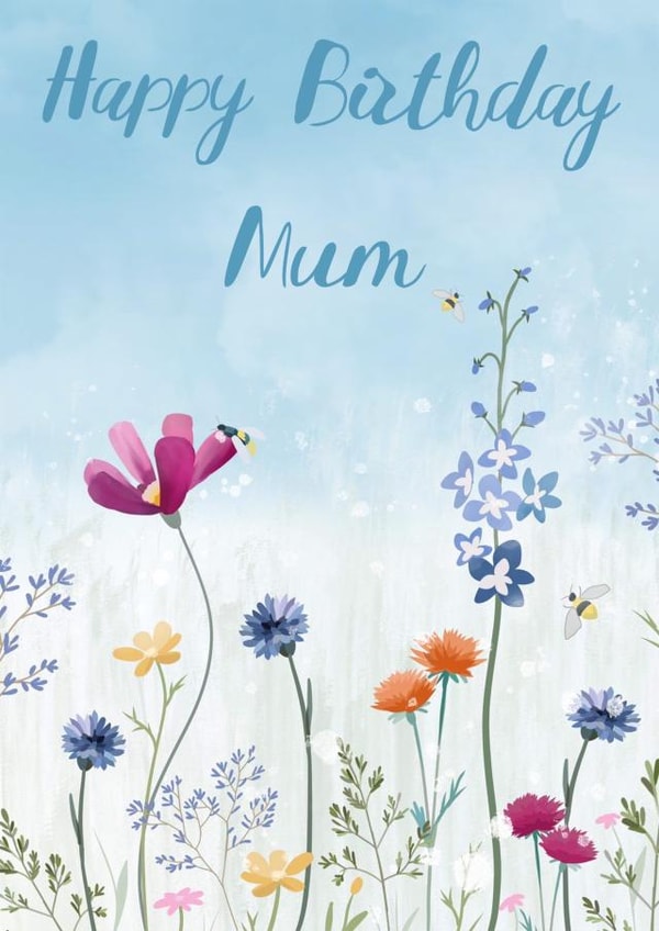 Floral Mother’s Birthday Card created by Sarah Stephenson