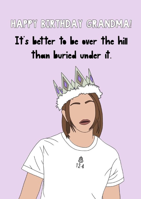 Happy Birthday Grandma Friends Card created by Aimee McFadden