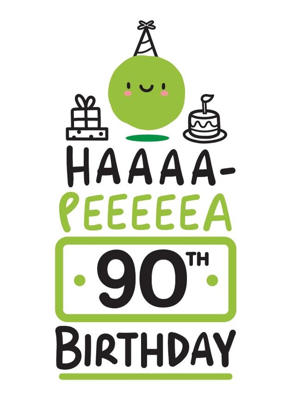 Haaaa-Peeeeea 90th Birthday created by Conor Rawson