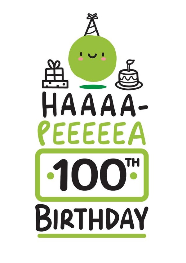 Haaaa-Peeeeea 100th Birthday created by Conor Rawson
