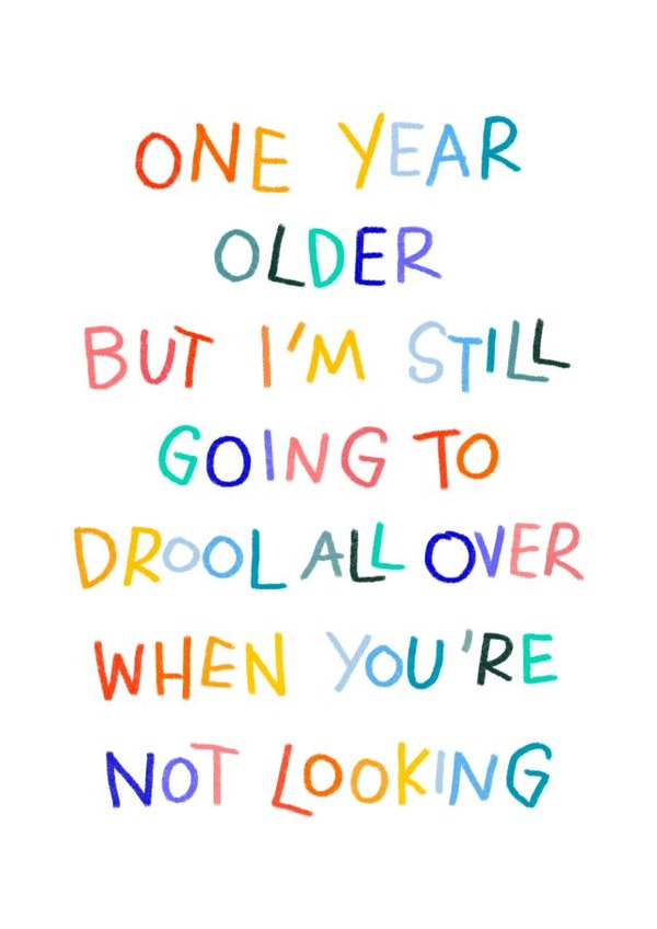 Funny & Colourful Baby Birthday Card created by Leah Chong - Leah Design