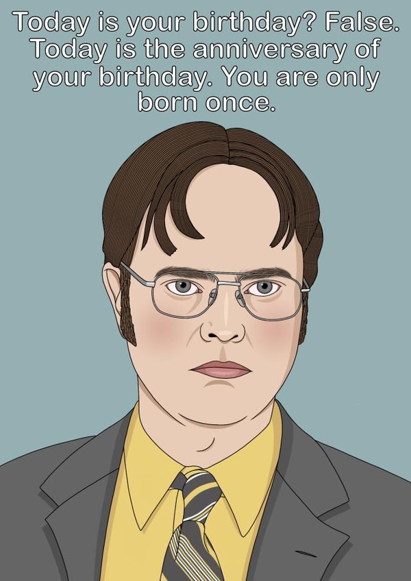 Dwight Schrute The Office  created by Lizzy B Draws.