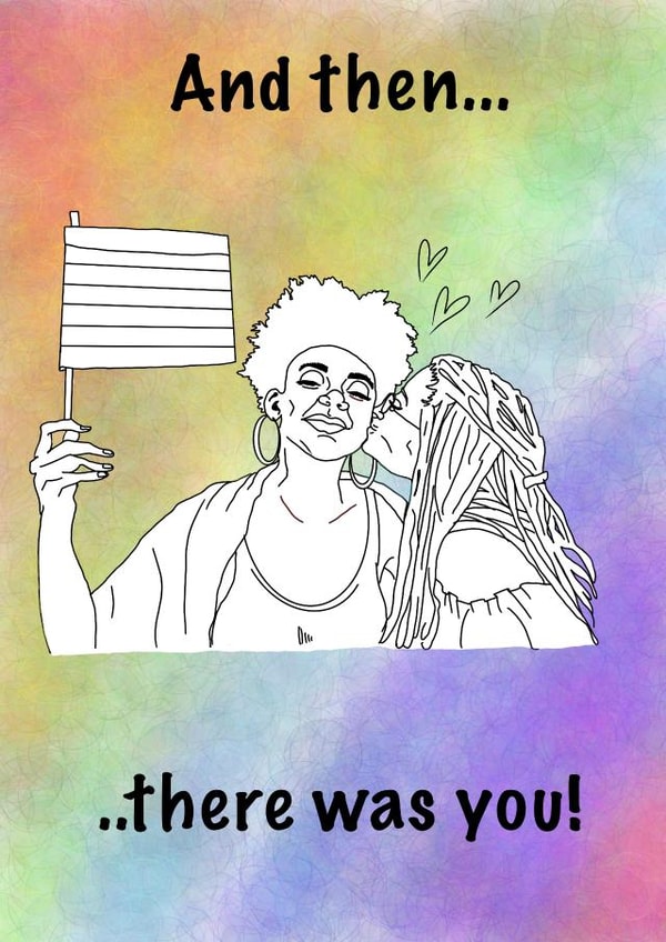 Pride Love, Perfect Match Card created by Jax B Designs