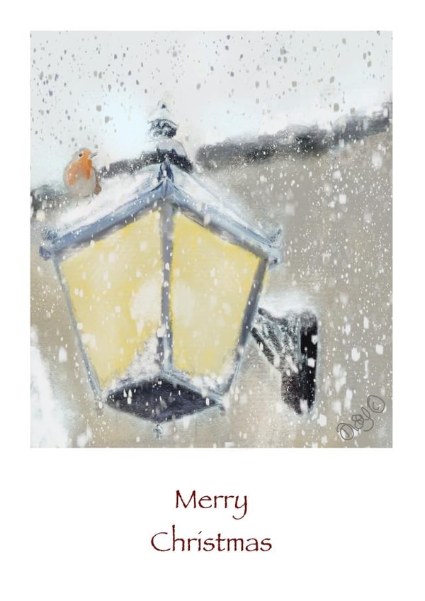 Merry Christmas Mr Robin created by Art by Disey