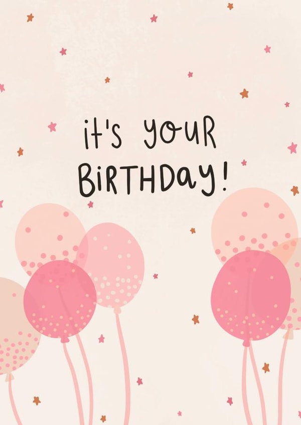 Birthday Balloons Celebration created by @pepperpeachillustrations