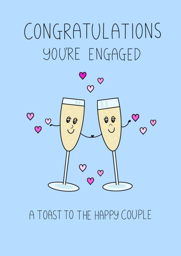 Congratulations! You're engaged! created by Schnauzer Scribbles