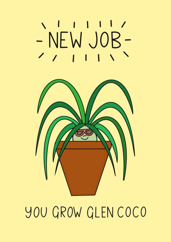 Congratulations on your new job! created by Schnauzer Scribbles
