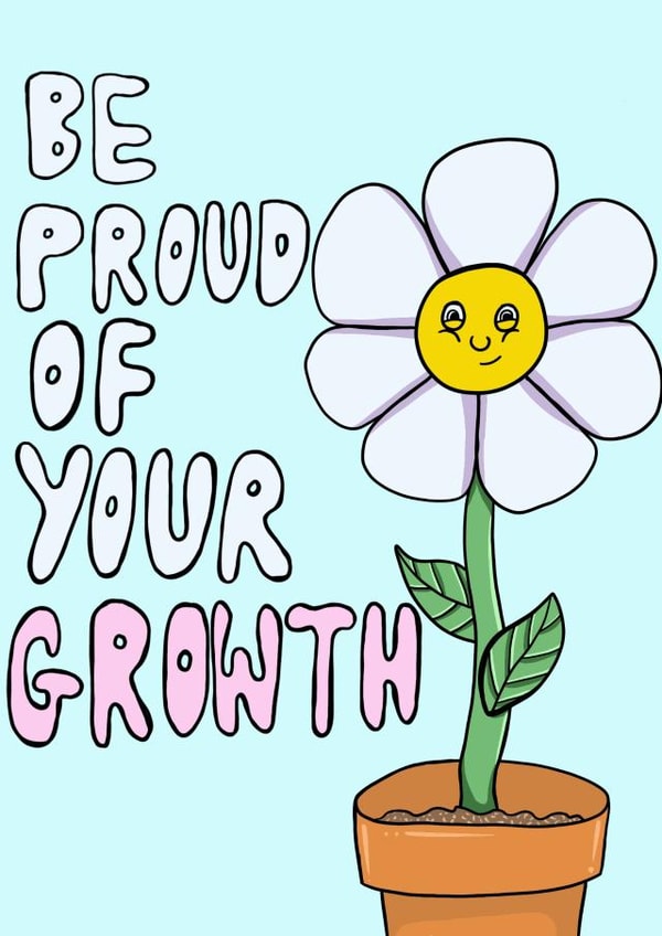 Mental health empowerment card created by Nice Girl