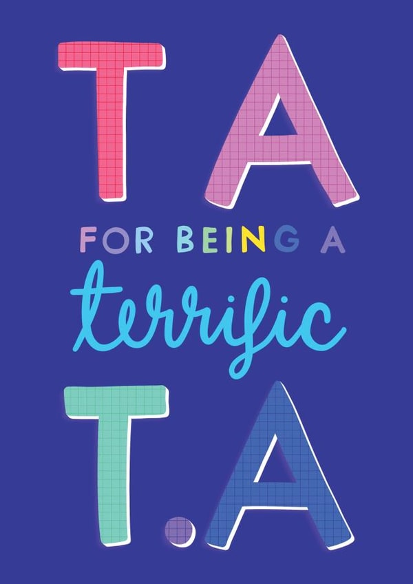 Terrific T.A created by Violet and Alfie