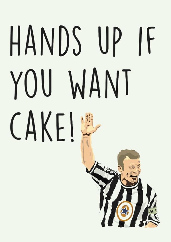 Funny Birthday Card - Newcastle United FC - Alan Shearer created by itsmrbatch