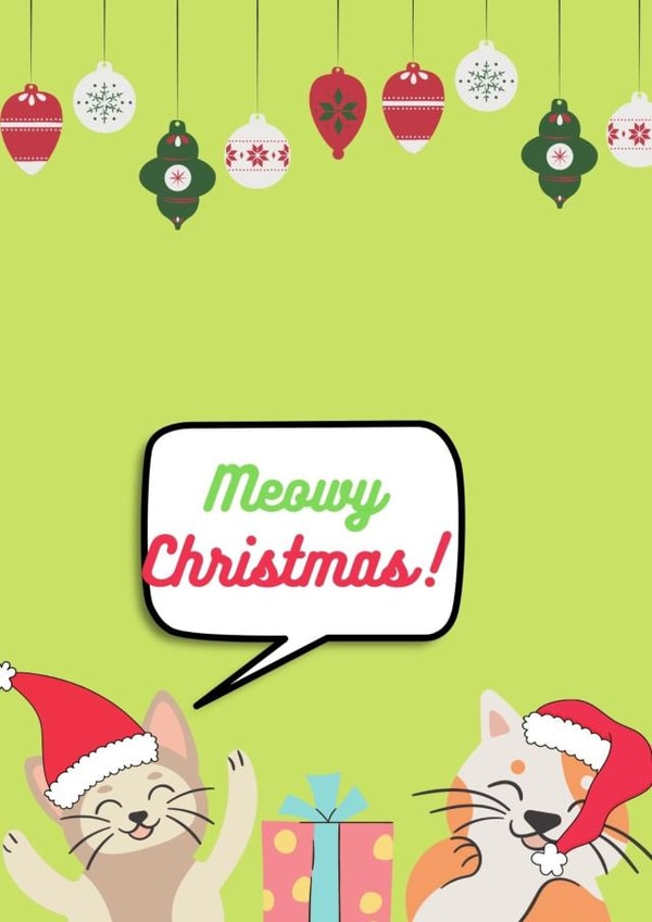Meowy Christmas! created by Nerd Alert