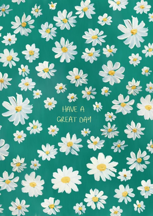 Pretty Birthday Card - Flowers - For Her created by Jemma Leigh Conway