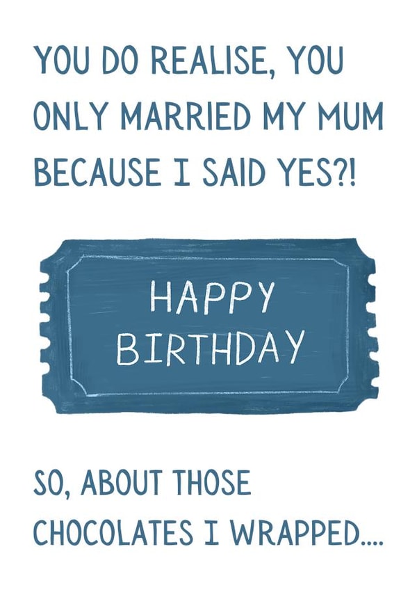 Birthday Token for Stepdad created by The Coven