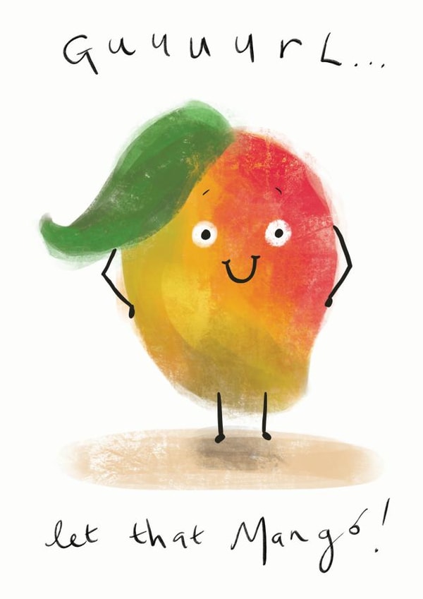 Funny Mango Breakup Advice created by Chocolate Frog