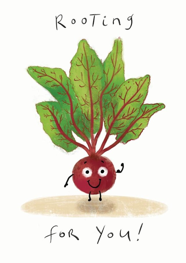 Rooting For You, Good Luck Card created by Chocolate Frog