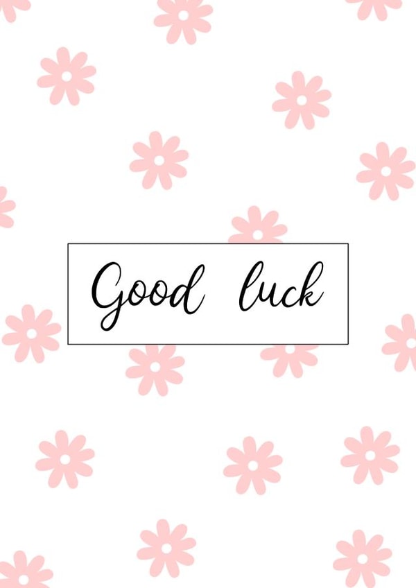 Good Luck created by Amy Cole