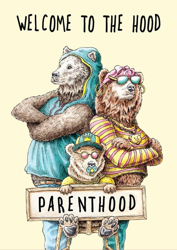 Parenthood New Baby Card created by Bewilderbeest