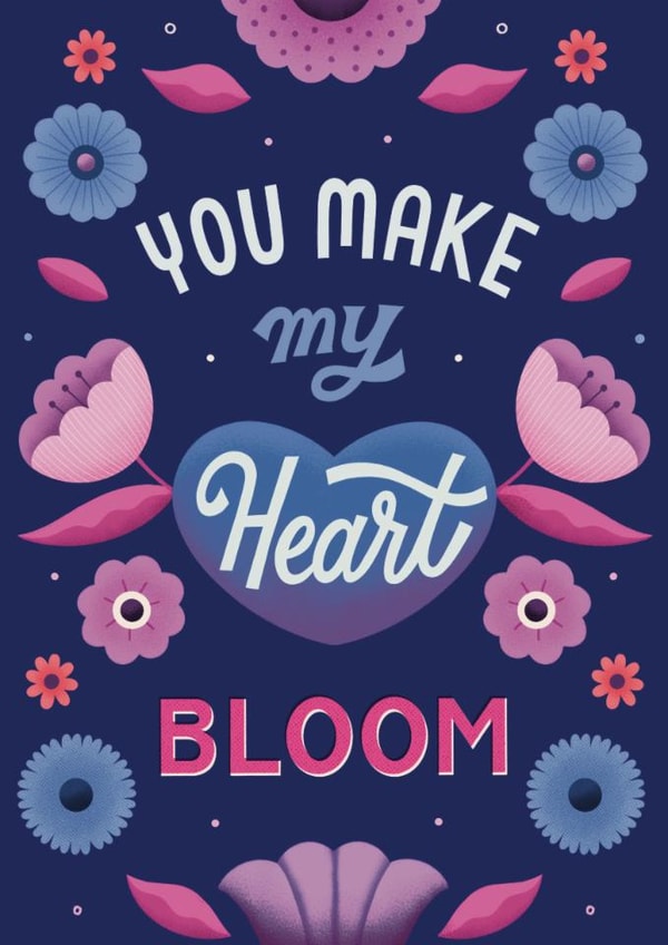 You Make My Heart Bloom created by Sonia Yim