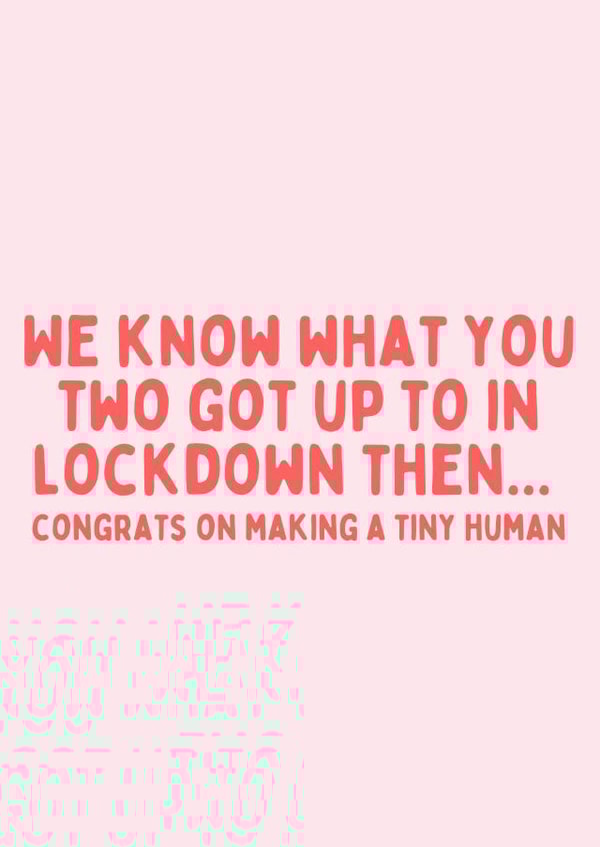 Lockdown Baby News 1000 created by Fraser Adams