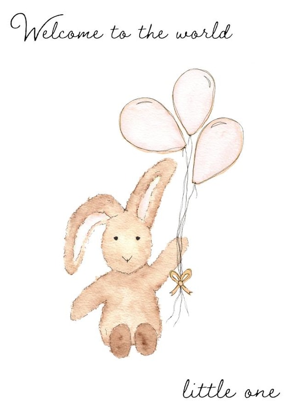 Welcome to the World Little One created by Arty Bee Designs