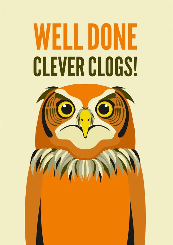 Congratulations Card for Graduation and Passing Exams created by Diva Doodle Designs