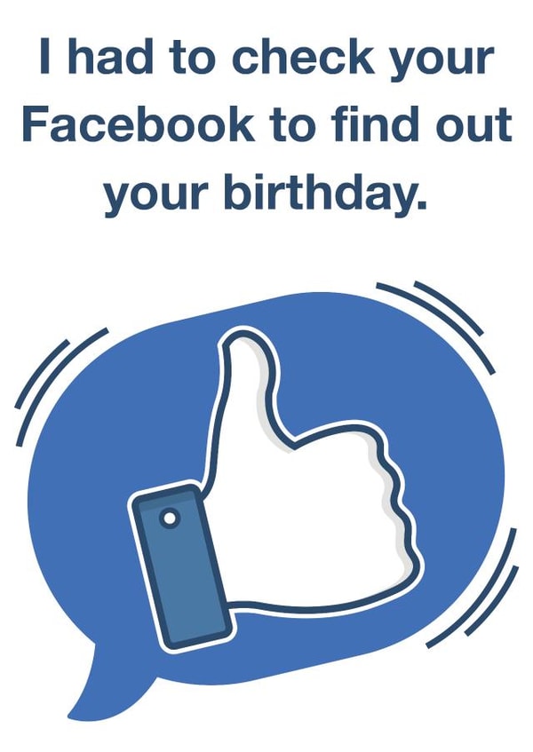 Facebook Birthday Reminder created by Keiran Clennell