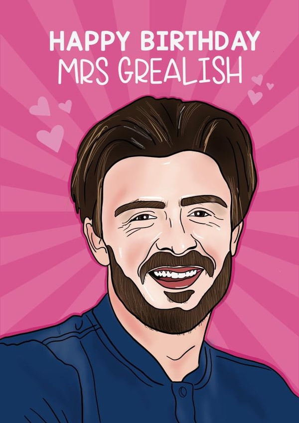 Jack Grealish Birthday 1000 created by Lucy Rose Party