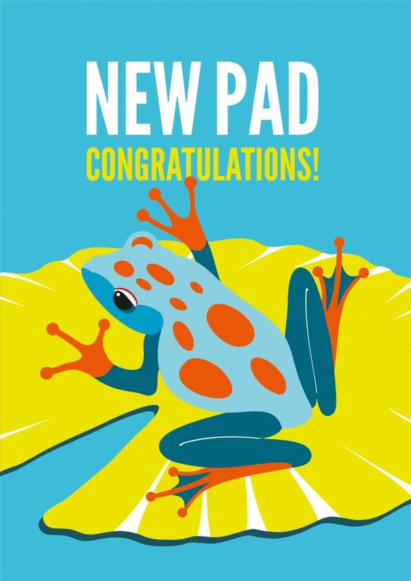 New Home or New Pad Congratulations Card  created by Diva Doodle Designs