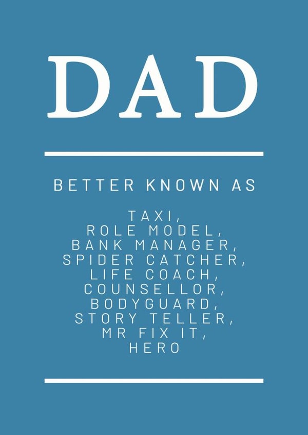 Happy Birthday Dad! created by Creationery