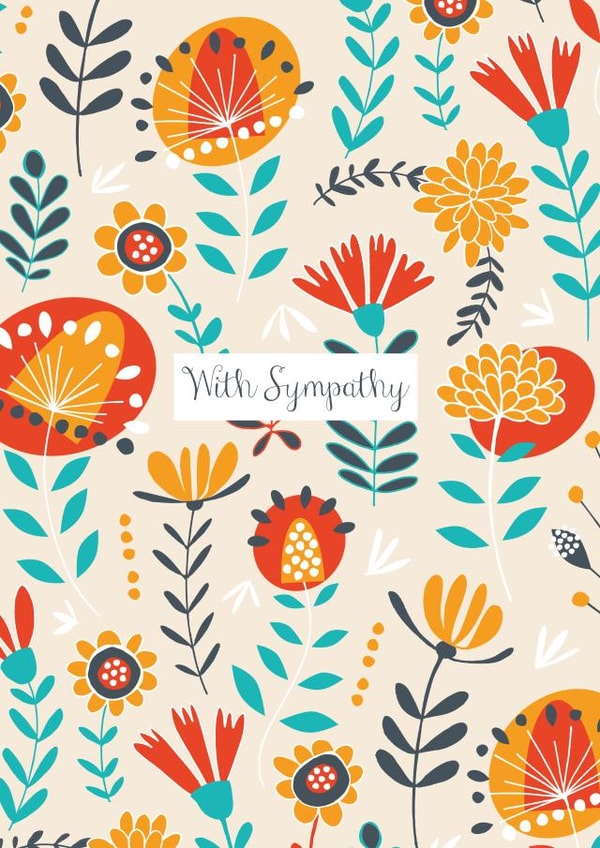 With Sympathy created by Jane Farnham Designs