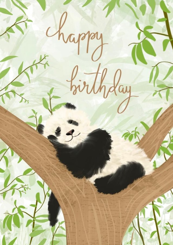 Cute Panda Beautiful Card created by Sarah Stephenson