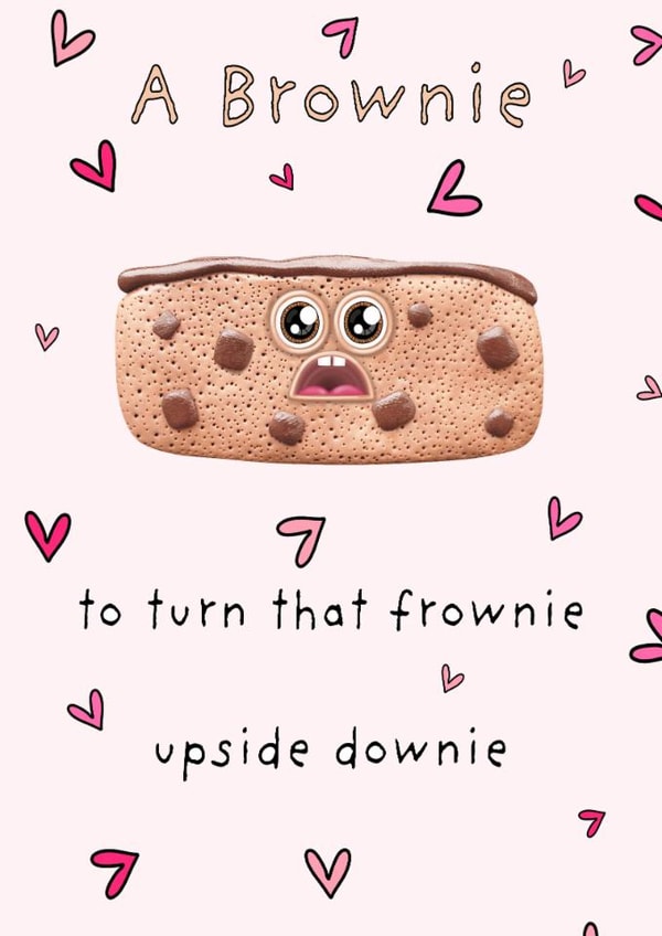 A Brownie to turn that frownie upside downie created by Zebedee Zoo