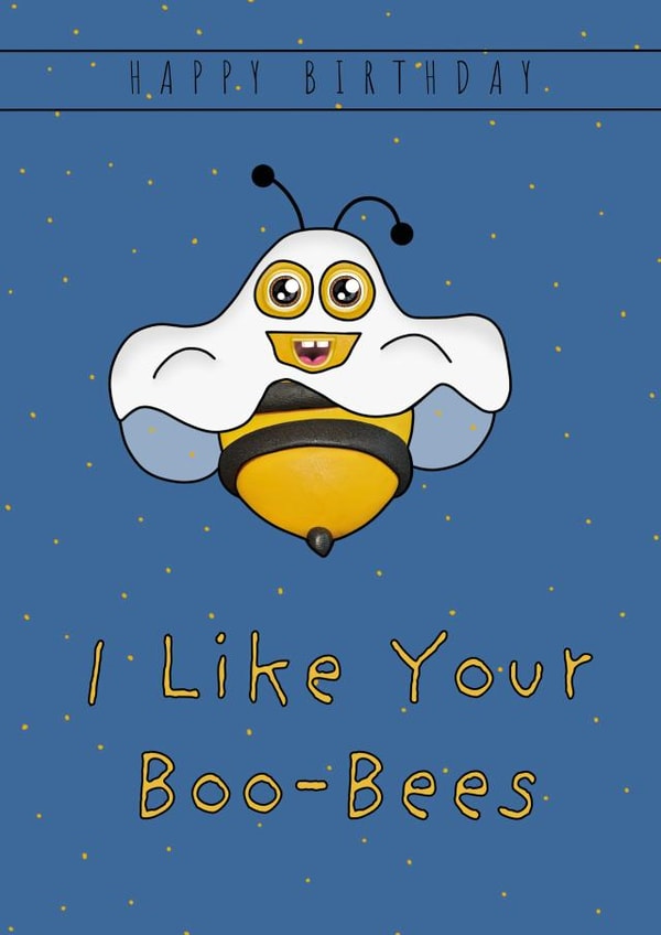 Happy Birthday - I like your boo-bees created by Zebedee Zoo