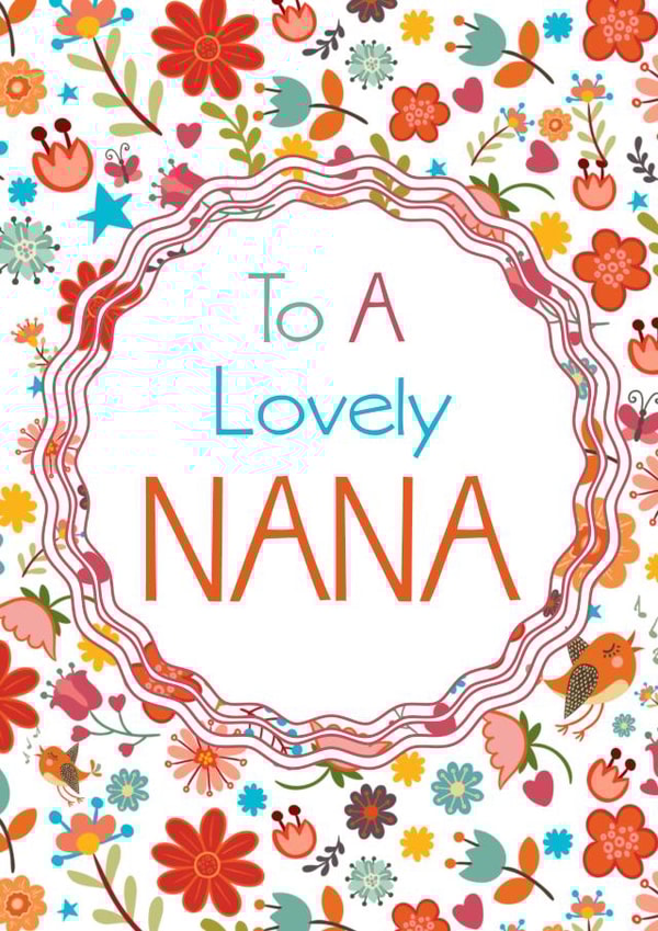 To A Lovely Nana created by Octavian Creative