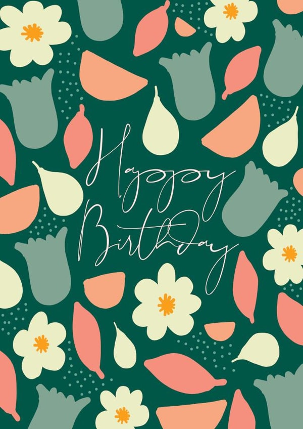 Birthday Garden Florals created by Lea Velasquez