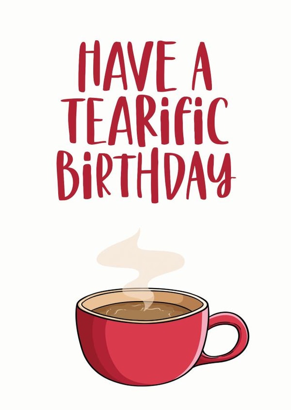Tea-rific Birthday Cuppa created by Prints With Personality